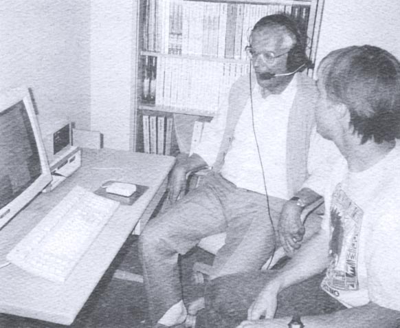 Winfrid Schneeweiss using the BeRP speech recognizer with the help of Gary Tajchman