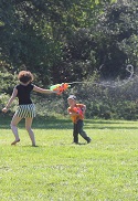 Water games at the 2013 ICSI picnic