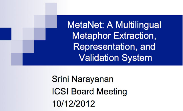 MetaNet: talk by Srini Narayanan